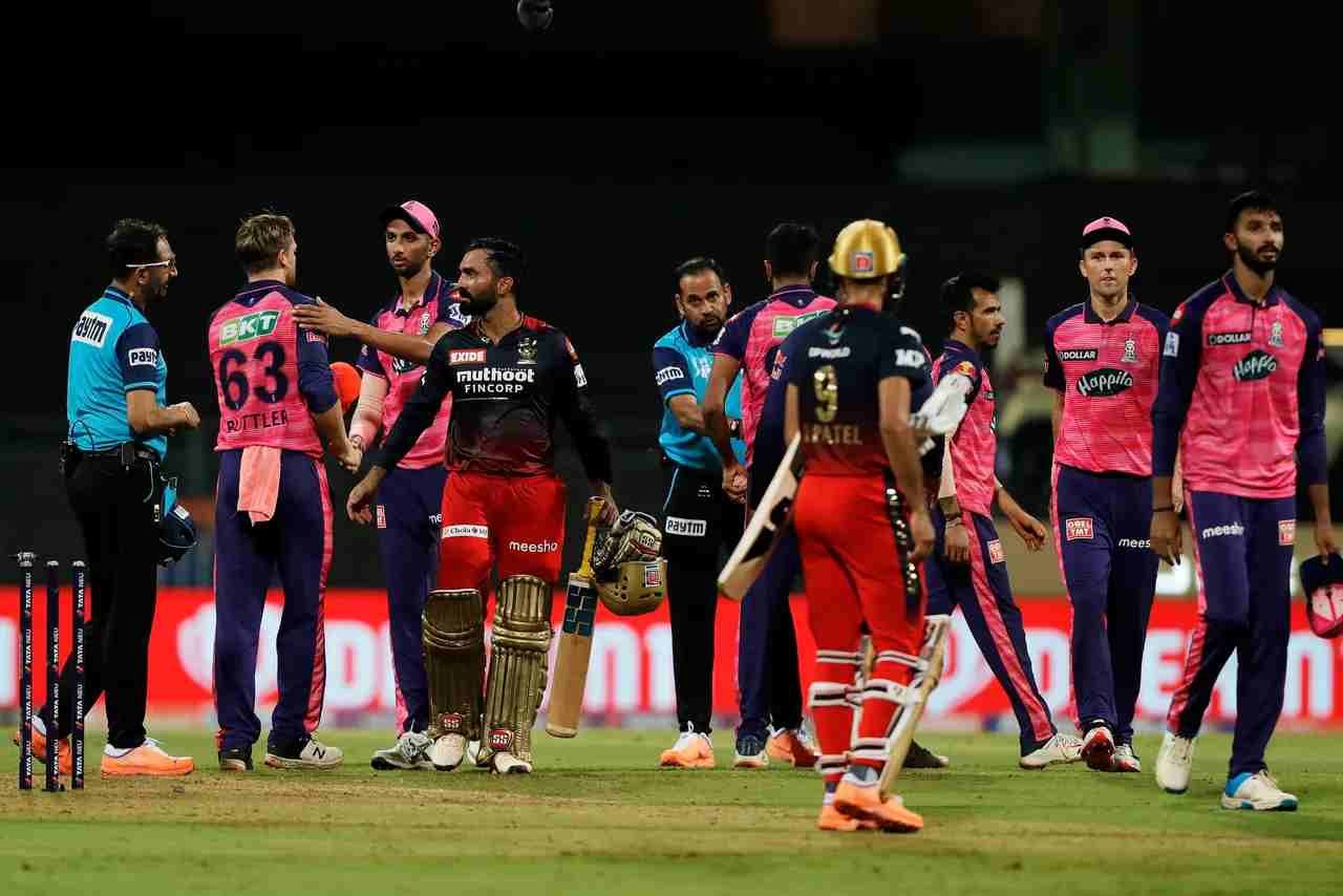 IPL 2022 RCB vs RR