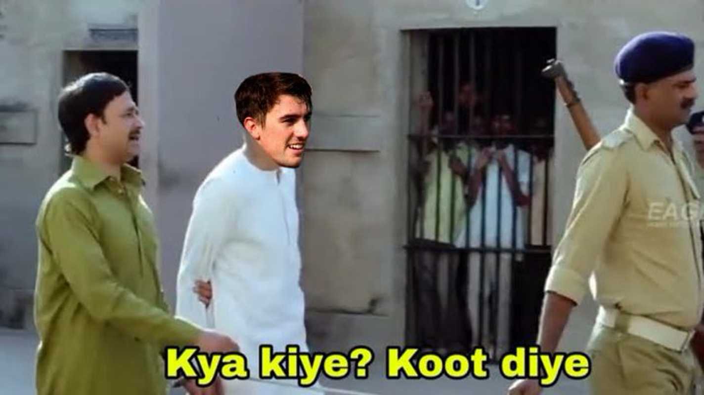 ipl 2022 Pat cummins hits fastest fifty of Ipl with the help of 6 sixes and 35 run in one over even andre russlle shocked watch the twitter reactions